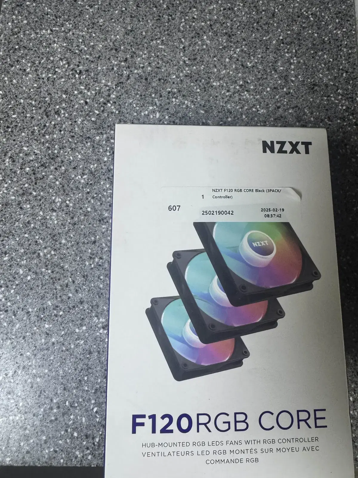 NZXT F120 RGB CORE (컨트롤러/3팩, 블랙)